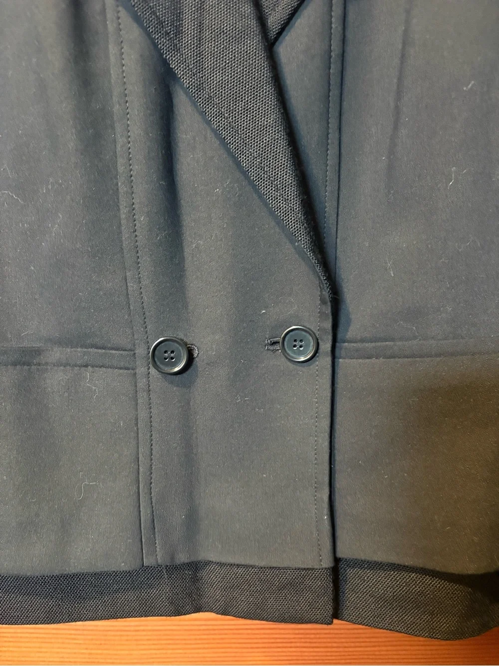 Ann Taylor Black Cropped Blazer 6p Petite